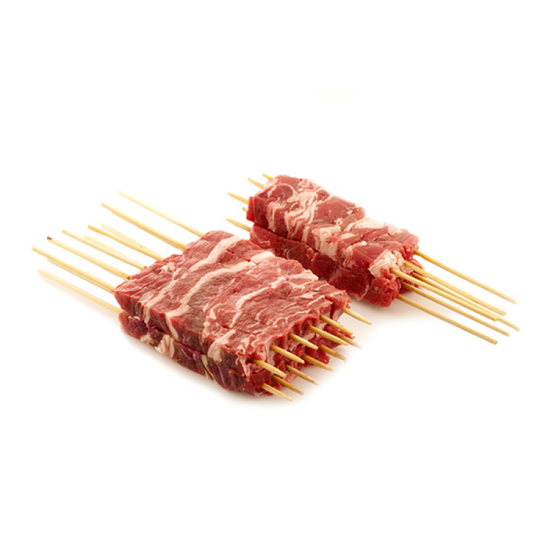 Arrosticini di suino "Mangalitza" gelo da 30 g. ca. confezioni da 1 kg. ca.