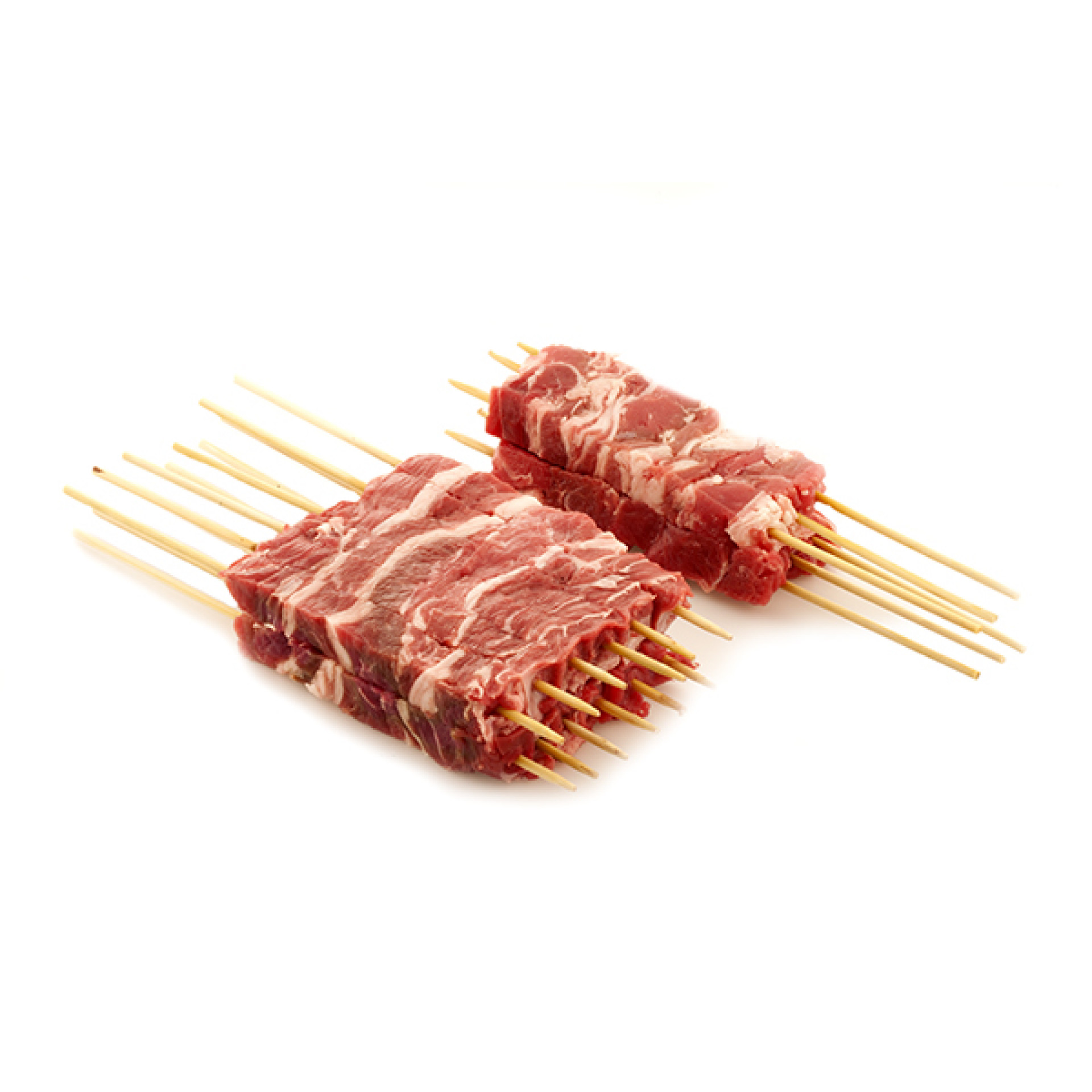 Arrosticini di suino "Mangalitza" gelo da 30 g. ca. confezioni da 1 kg. ca.