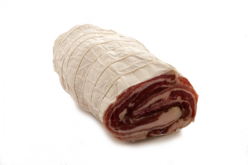 Pancetta arrotolata