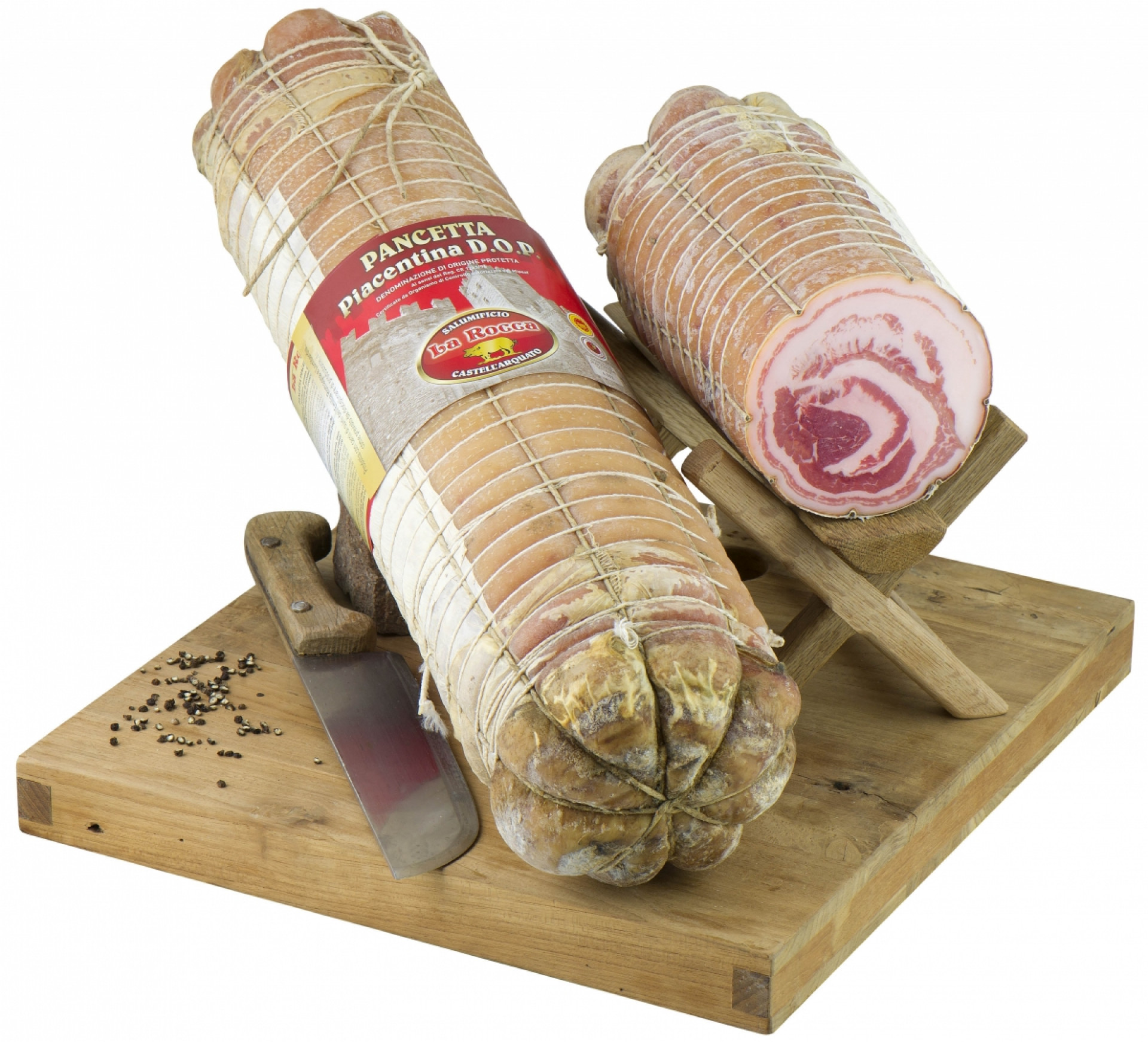 Trancio di pancetta Piacentina DOP