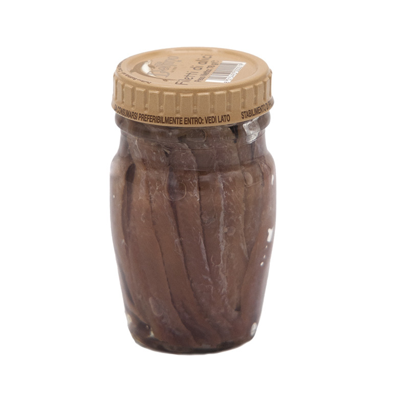 FILETTI DI ALICI SOTT’OLIO (TRADIZIONE DI CETARA)