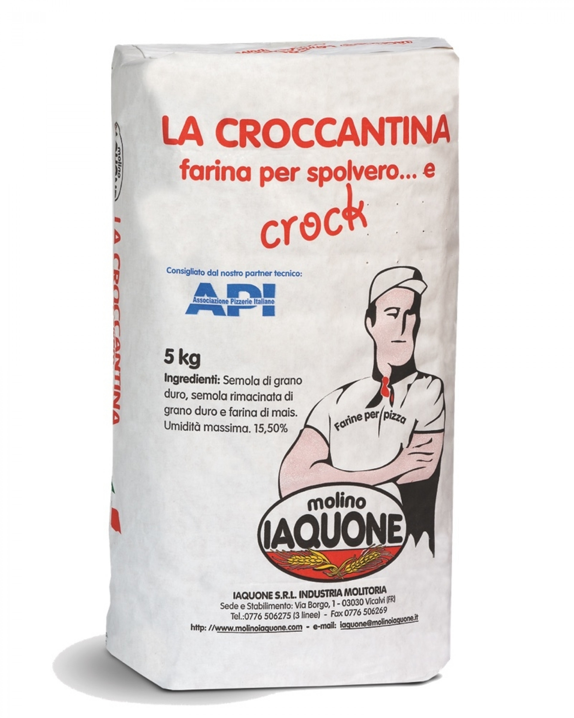 Preparato per spolvero (farina per pizza)