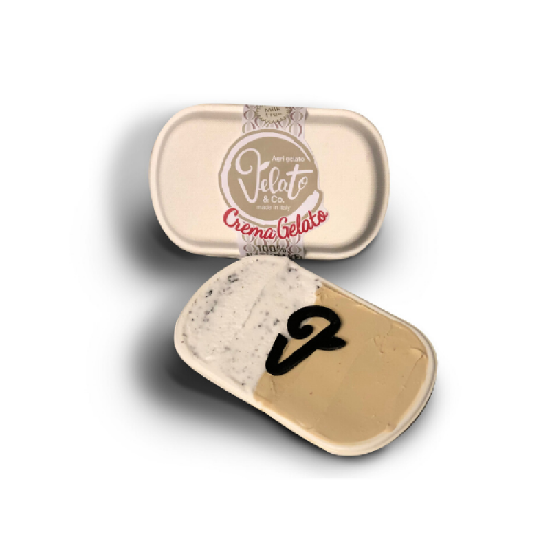 Agri Gelato "Selezione H.Q.F. Agricola" PistacchiOso e Stracciatella in vaschetta