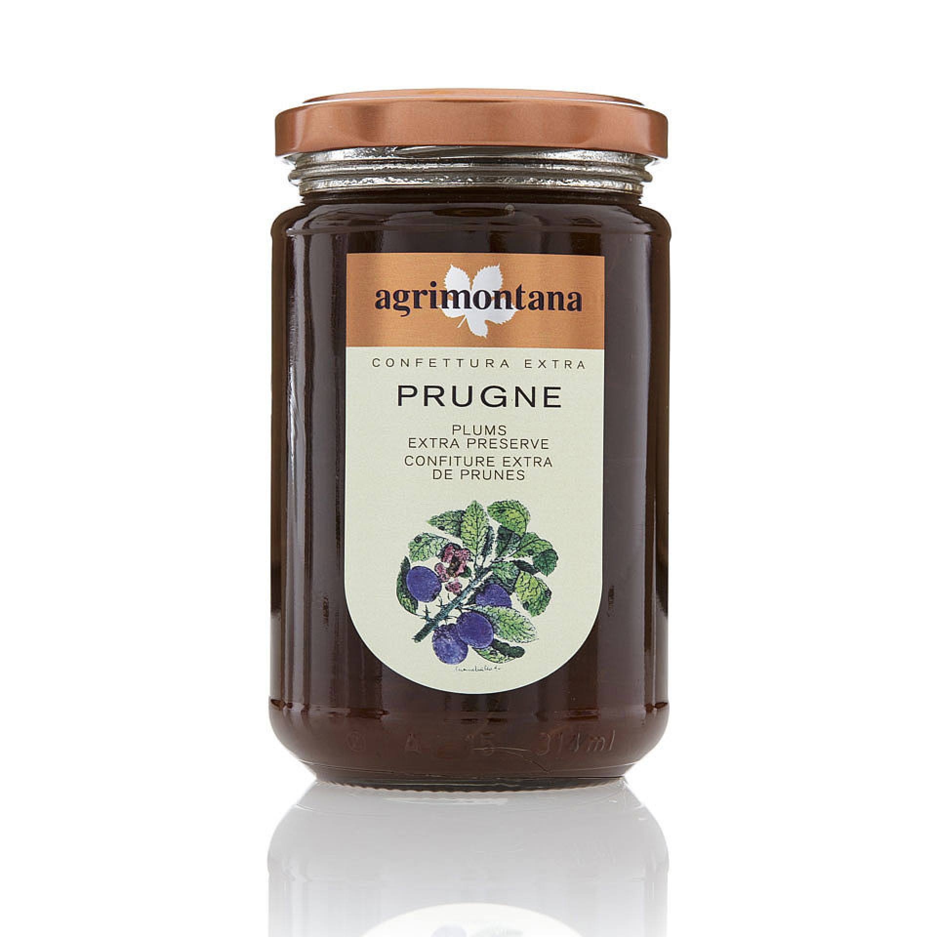 Confettura extra alle prugne Agrimontana