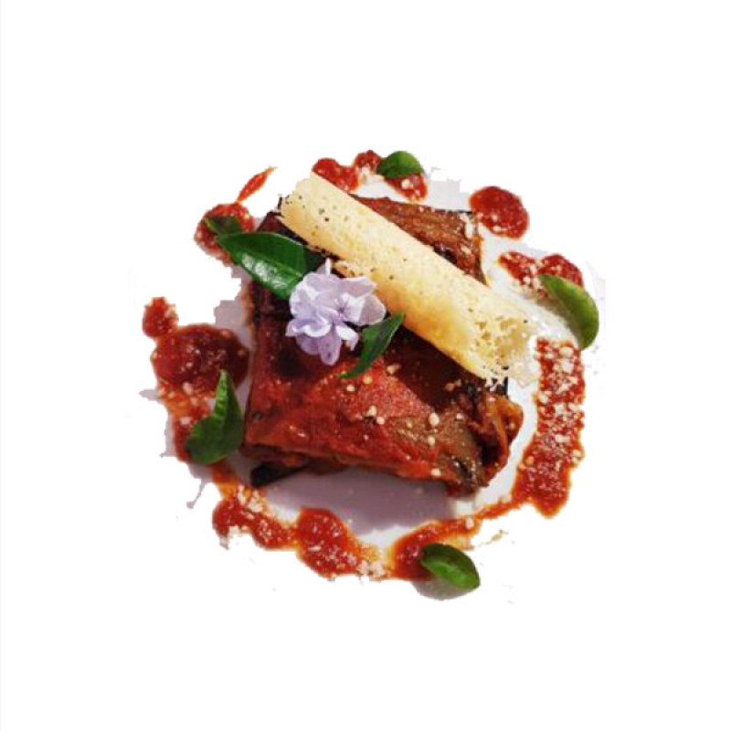 Parmigiana di melanzane (abbattuta)