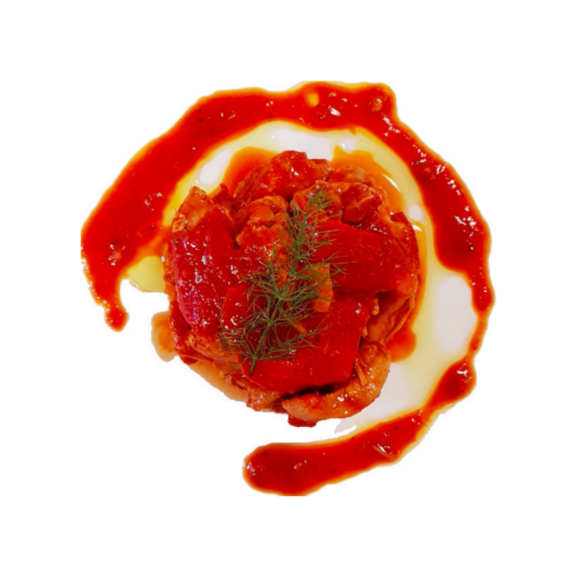 Pollo e peperoni alla romana (abbattuti)