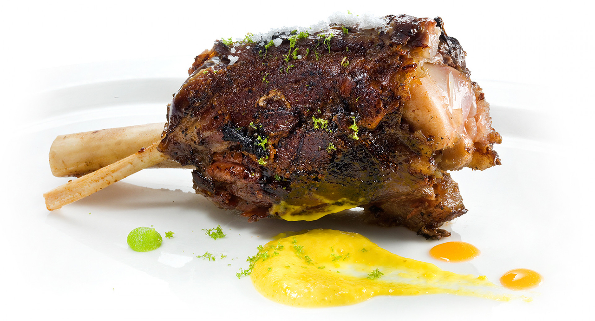 Stinco di cinghiale in confit