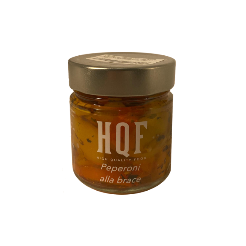 Peperoni alla brace sott'olio "sel. HQF"