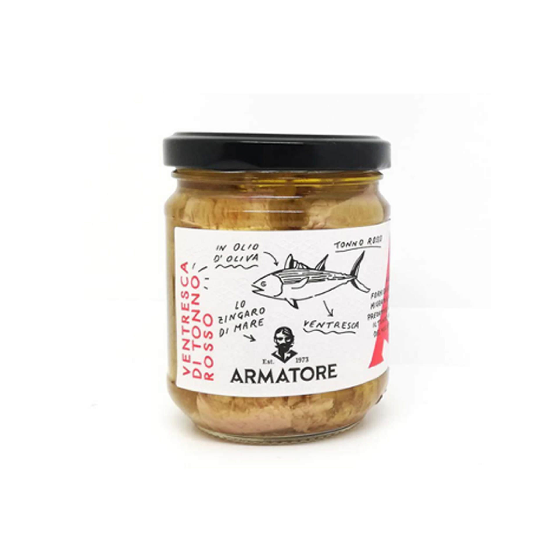 Ventresca di tonno rosso in olio di oliva "Sel. HQF"