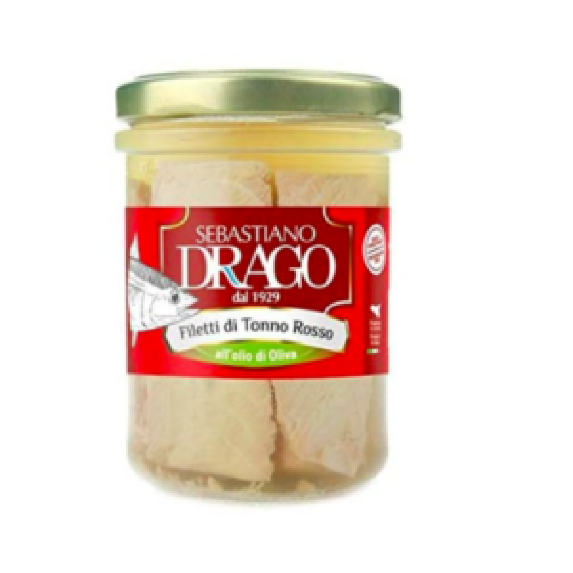 Filetto di tonno rosso "Drago" all'olio di oliva