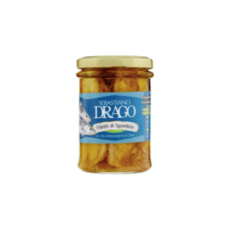 Filetto di sgombro "Drago" all'olio di oliva