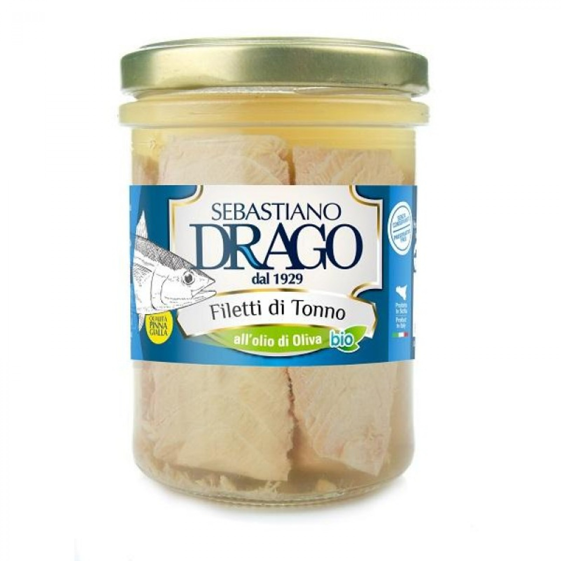 Filetto di tonno "Drago" all'olio di oliva