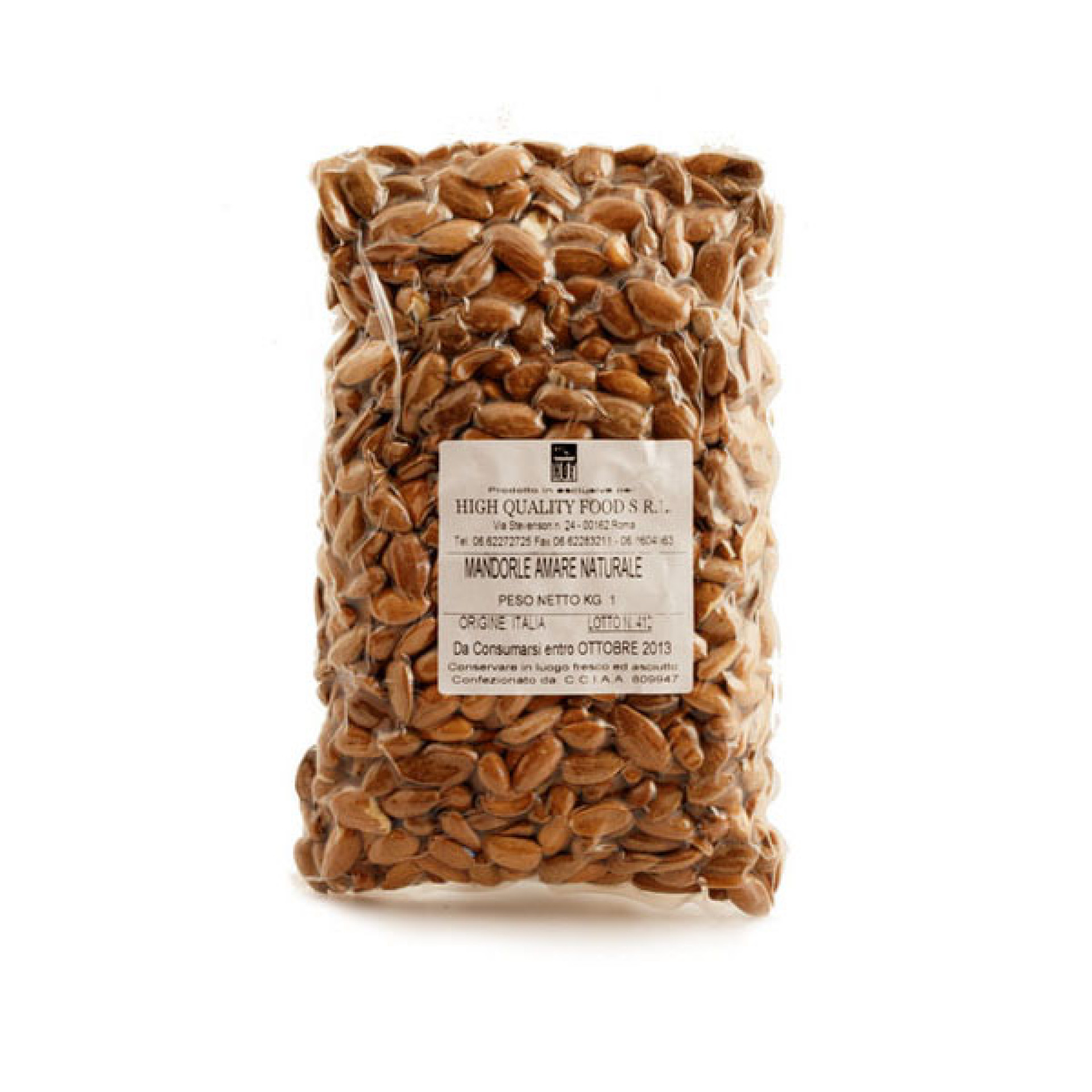 Mandorle amare con pelle