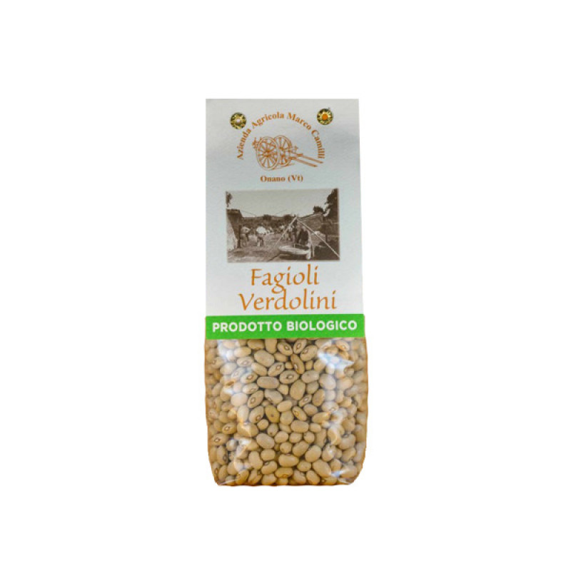 Fagioli verdolini da agricoltura biologica