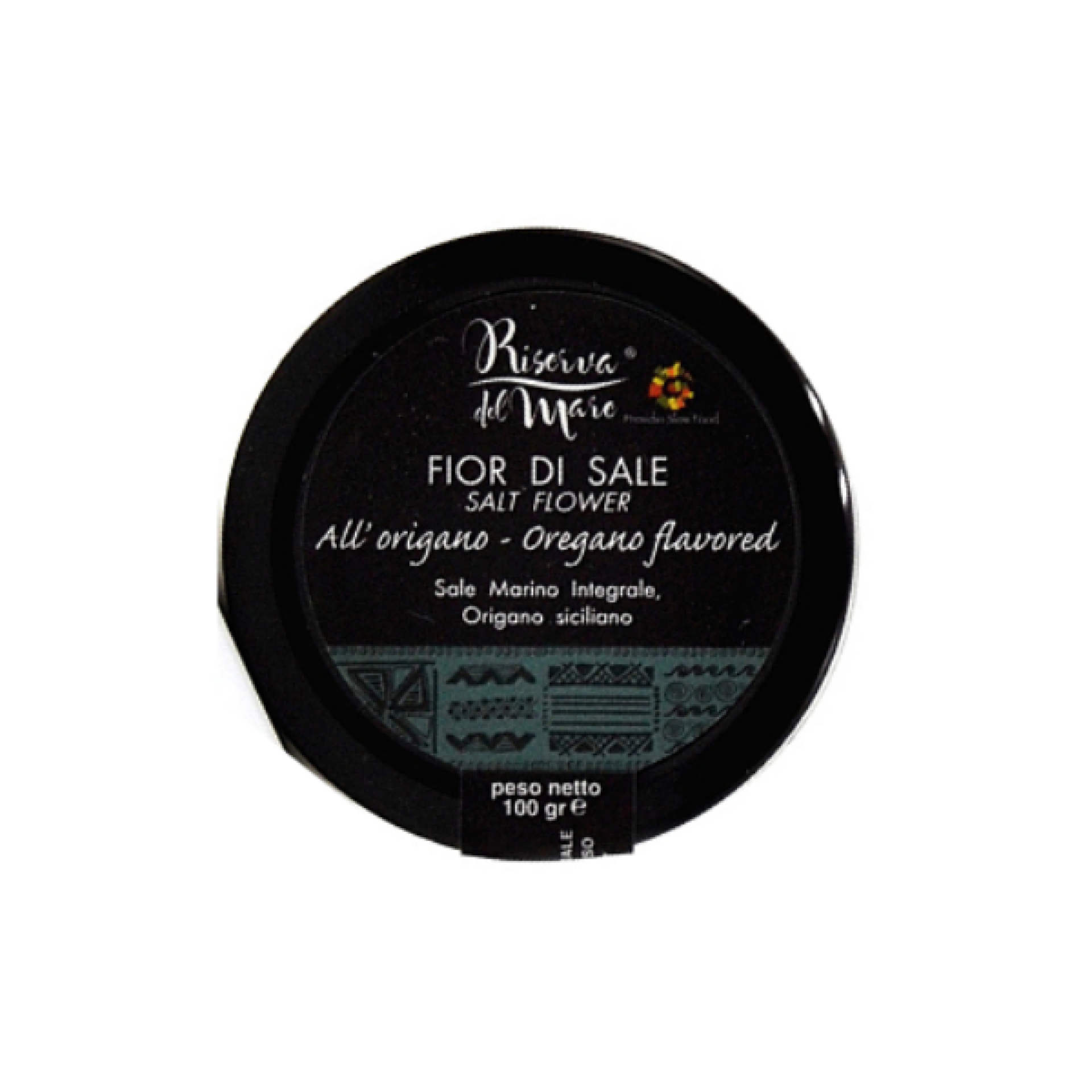 Fior di sale marino artigianale di Trapani (aromatizzato origano)