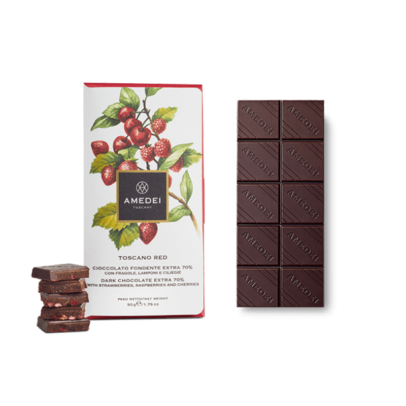 Barra di cioccolato fondente - toscano Black al 70 % Amedei