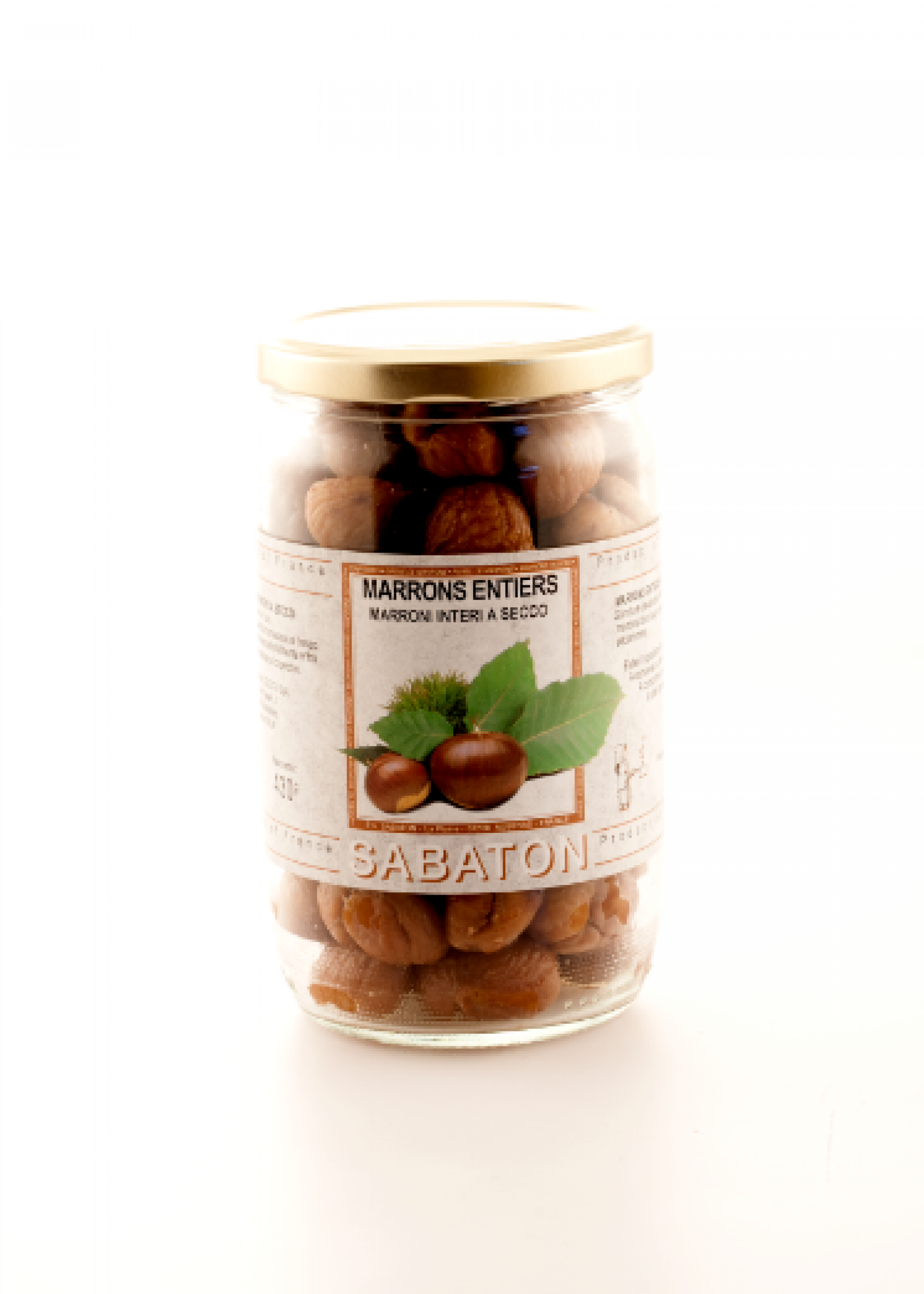 Marroni interi cotti a vapore