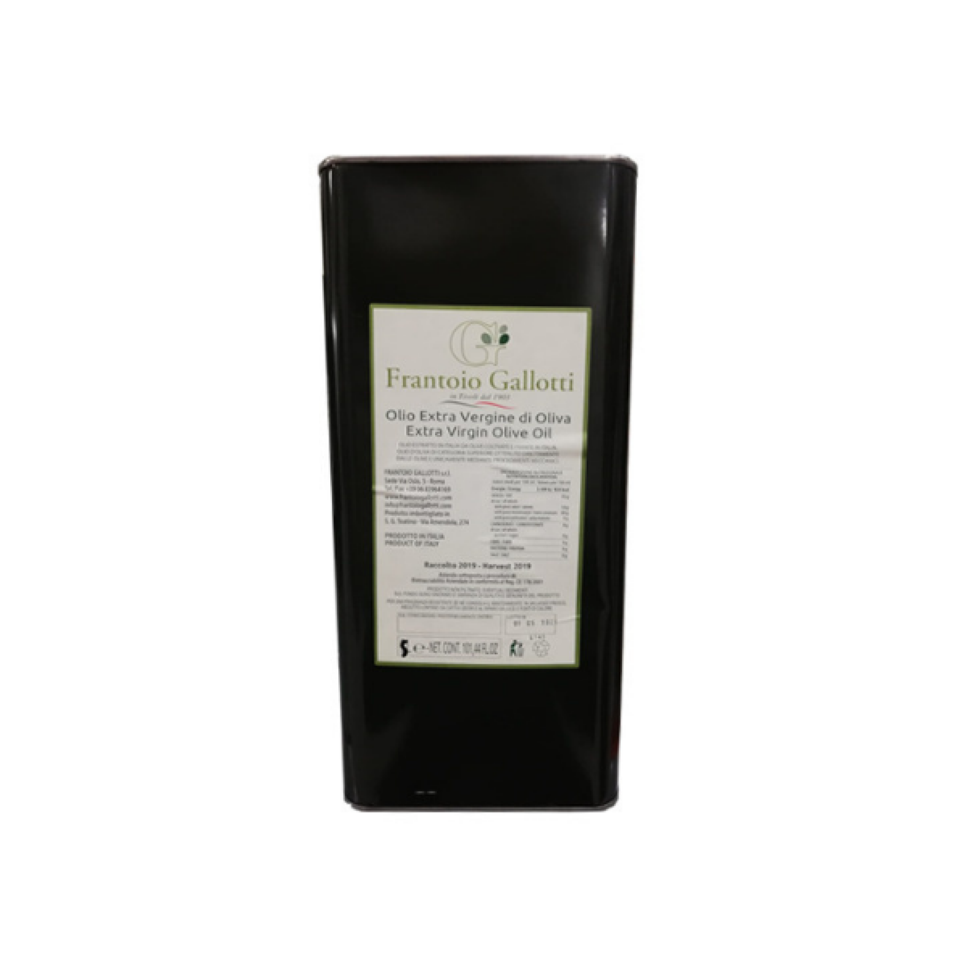Olio Extravergine italiano da 5 lt