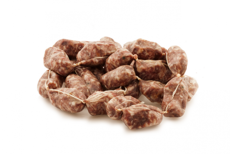 Salamini di cinghiale in fila di Sorano