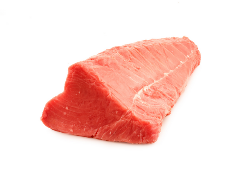 Filetto di tonno rosso abbattuto