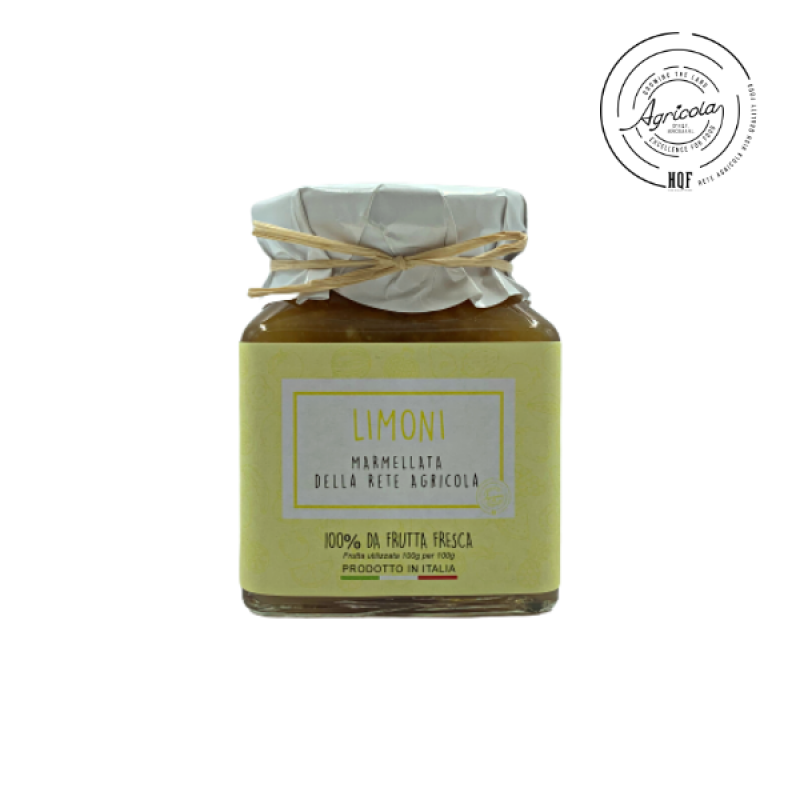 Marmellata di limoni da 350 g "Rete Agricola" "PAT"