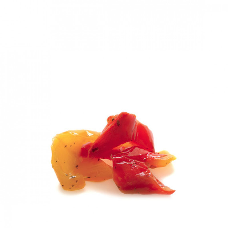 Peperoni alla brace sott'olio