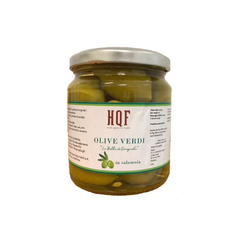 Olive “Bella di Cerignola” cal. GG 314 ml