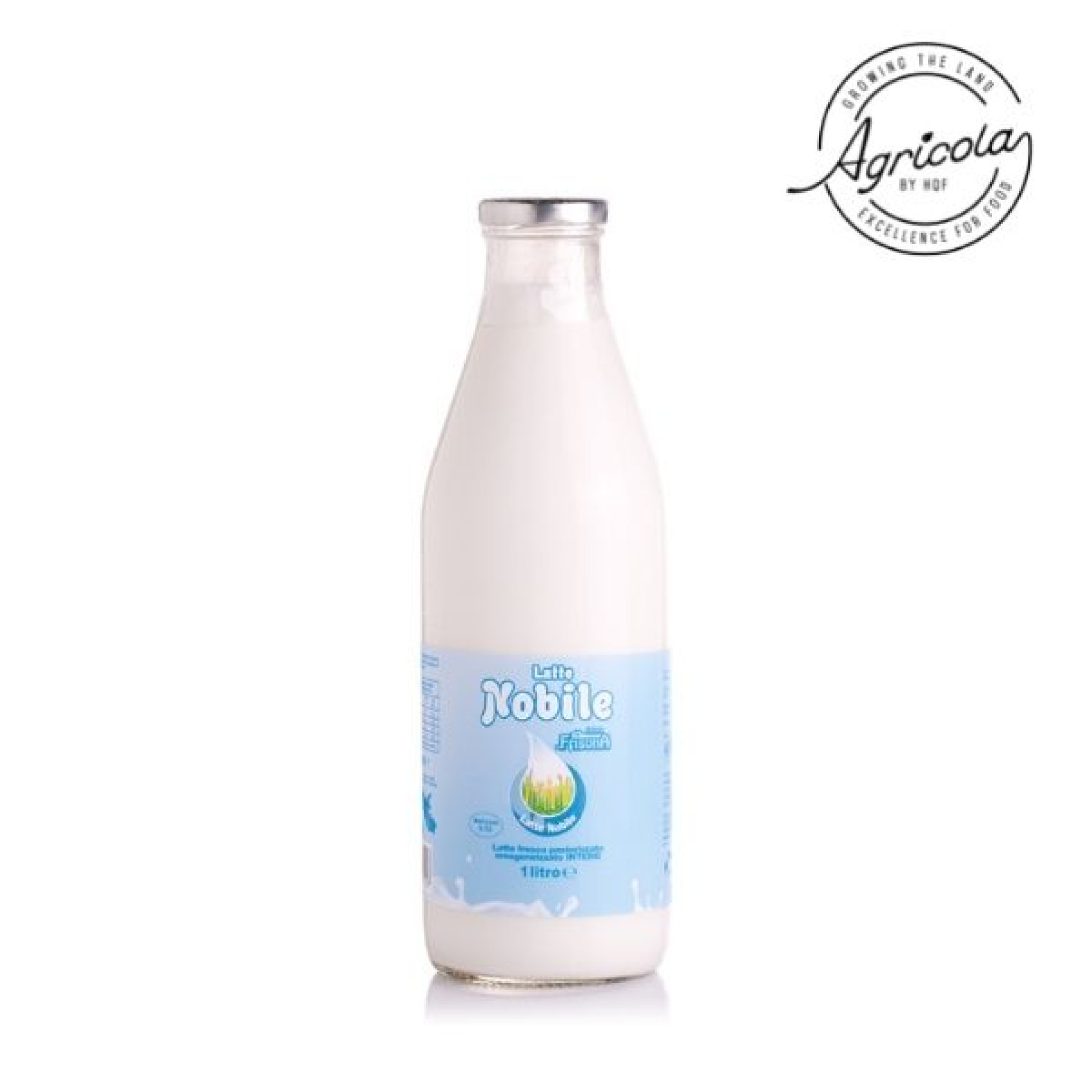 Latte fresco “Nobile” di Frisona parzialmente scremato 1 lt