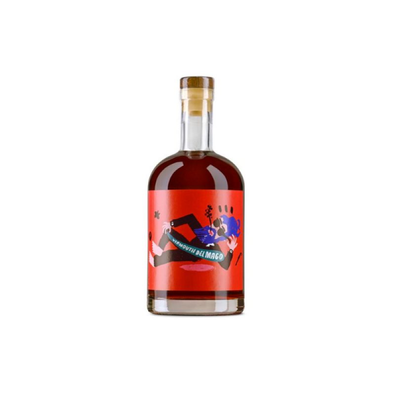 Vermouth Rosso "Del Mago" 17% volume da 500 ml