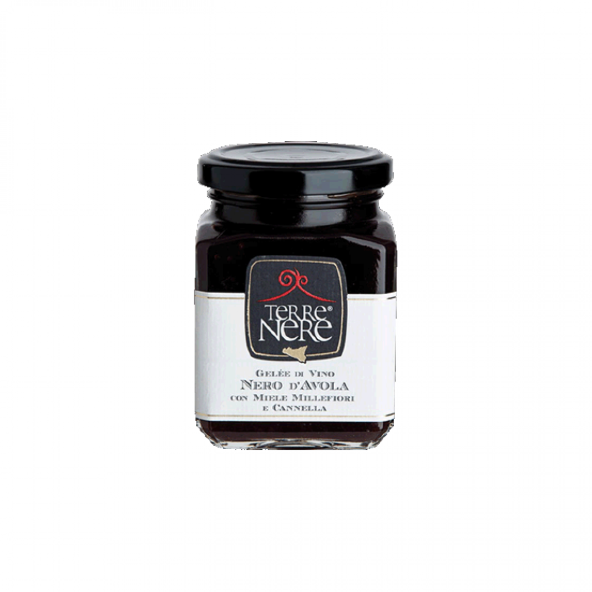 Gelatina di Nero d'Avola con miele millefiori e cannella