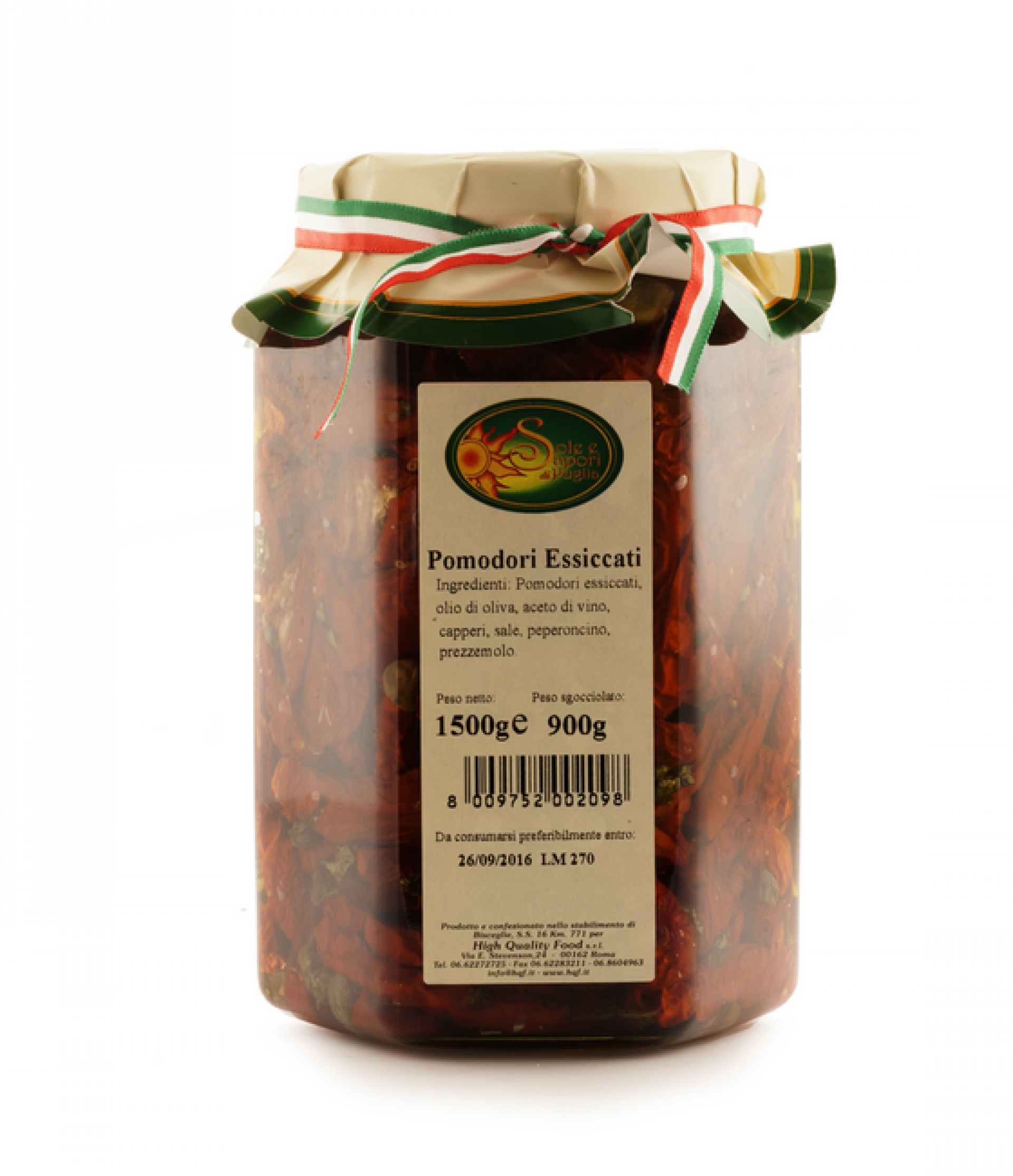 Pomodori essiccati al sole di Puglia