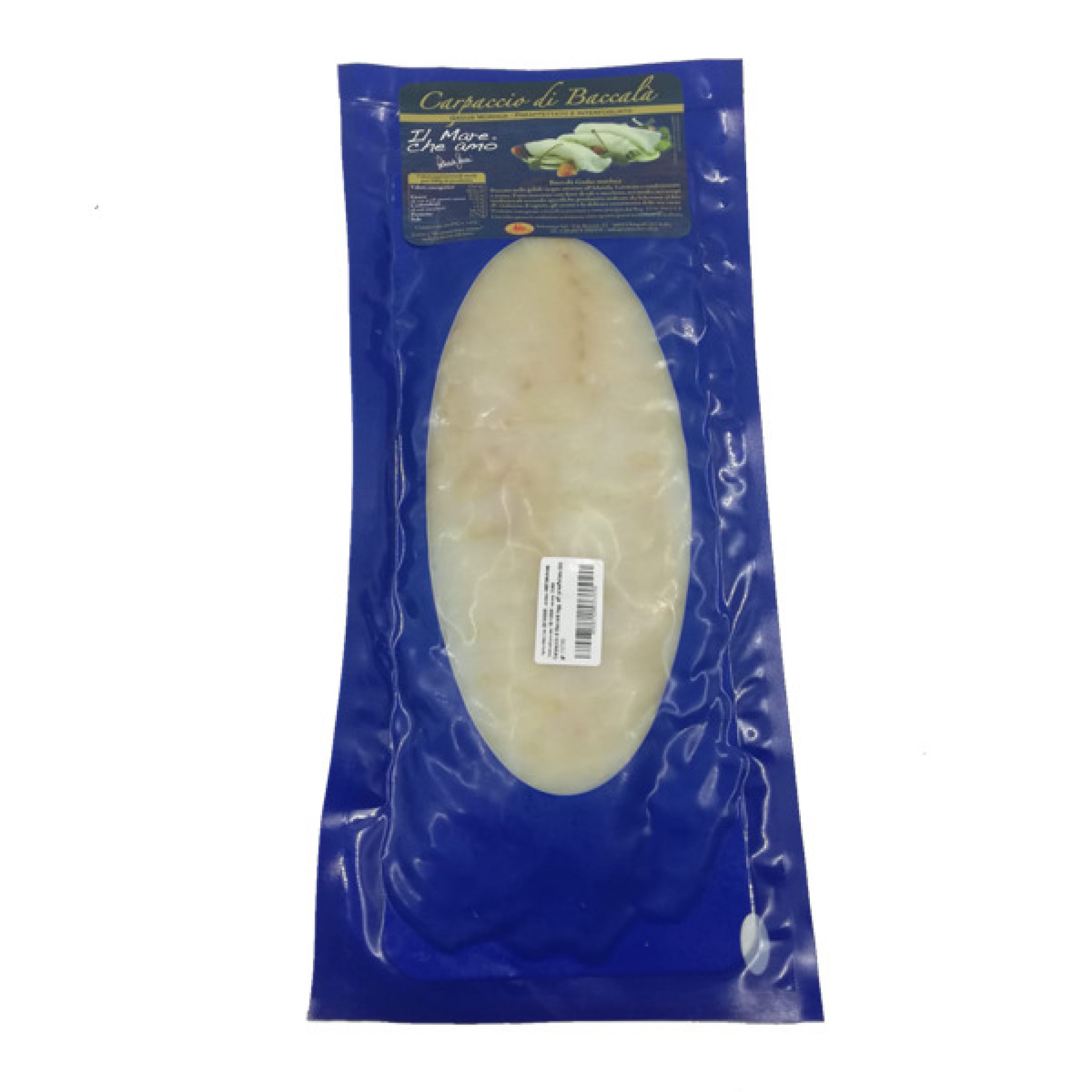 CARPACCIO DI BACCALÀ LEGG. AFF. PREAFETTATO