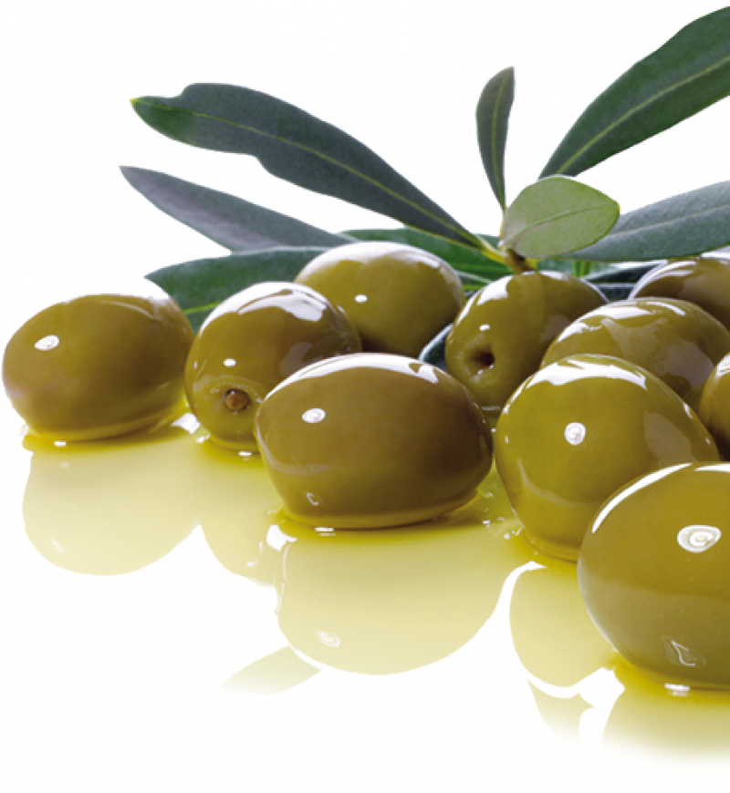 Olive verdi tonde di Sicilia in salamoia