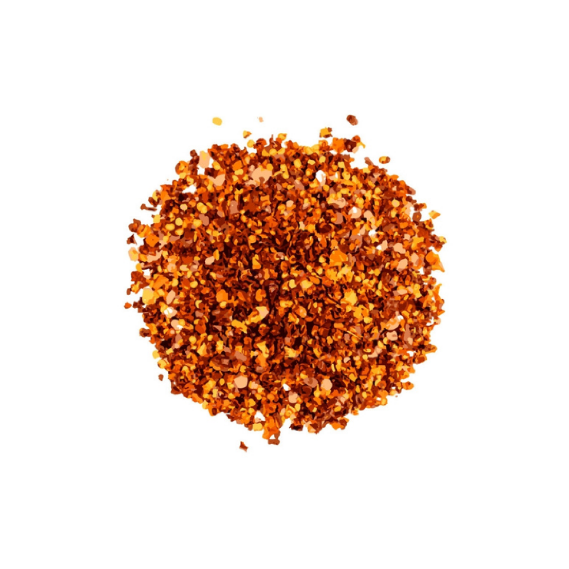 Peperoncino forte in pezzi